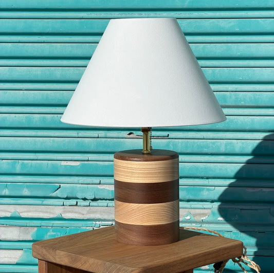 Walnut + Ash Table Lamp