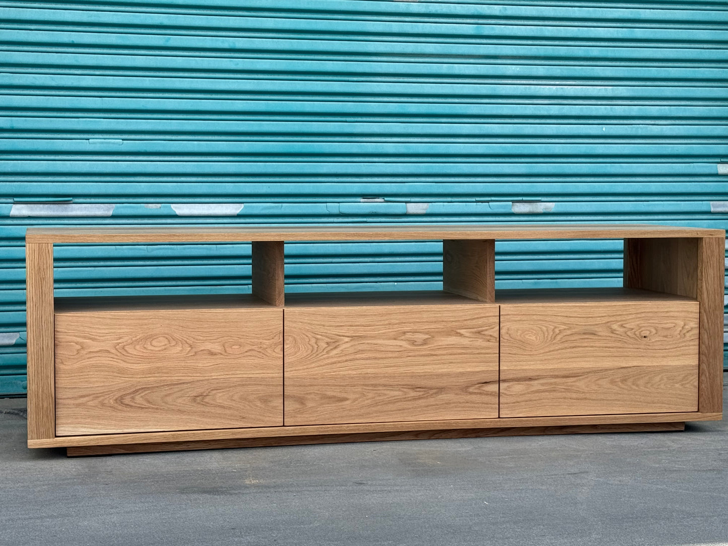 Solid Wood Media Cabinet