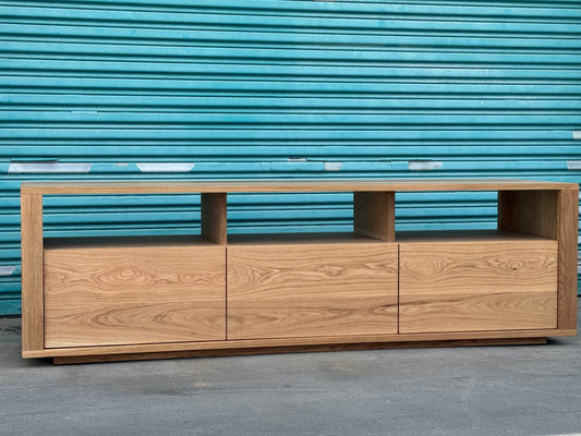 Solid Wood Media Cabinet